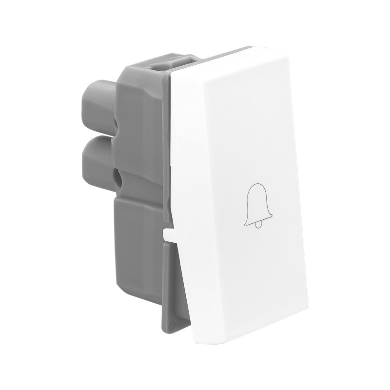 LEGRAND ALLZY GLOSSY WHITE 1MODULE BELL BUSH