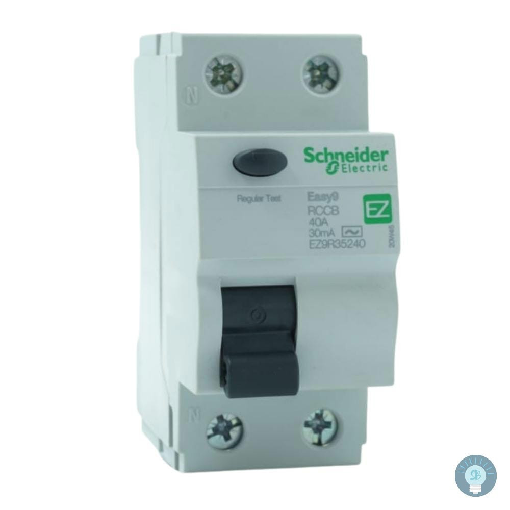 Residual Current Circuit Breaker (RCCB) 40A Double Pole Schneider