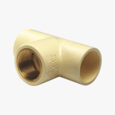 C PVC BRASS TEE  FLOWKEM