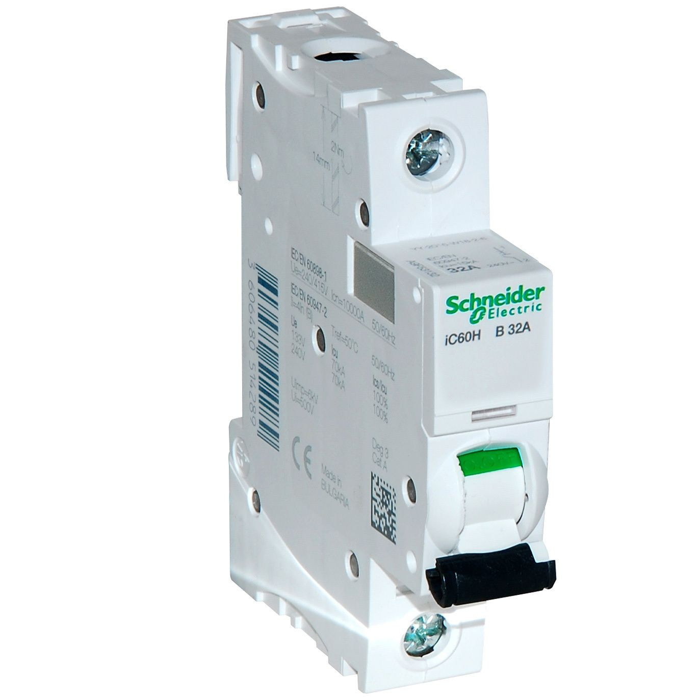 Miniature Circuit Breaker (MCB) 32A Single pole Schneider
