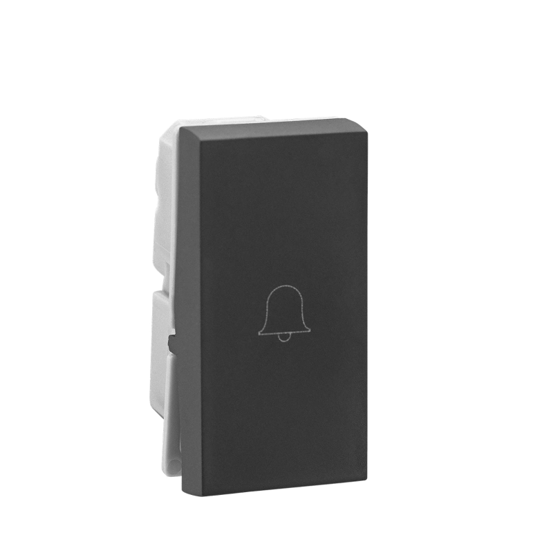 LEGRAND ALLZY MATT BLACK 1MODULE BELL BUSH
