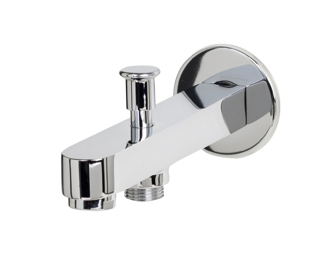 PARRYWARE CLARET BATHSPOUT WITH DIVERTER
