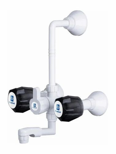 GREEN WAVE WALL MIXER with L bend