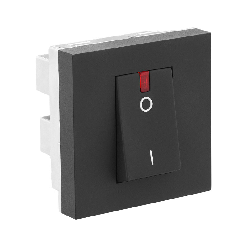 LEGRAND ALLZY MATT BLACK 32 A DP MODULAR SWITCH