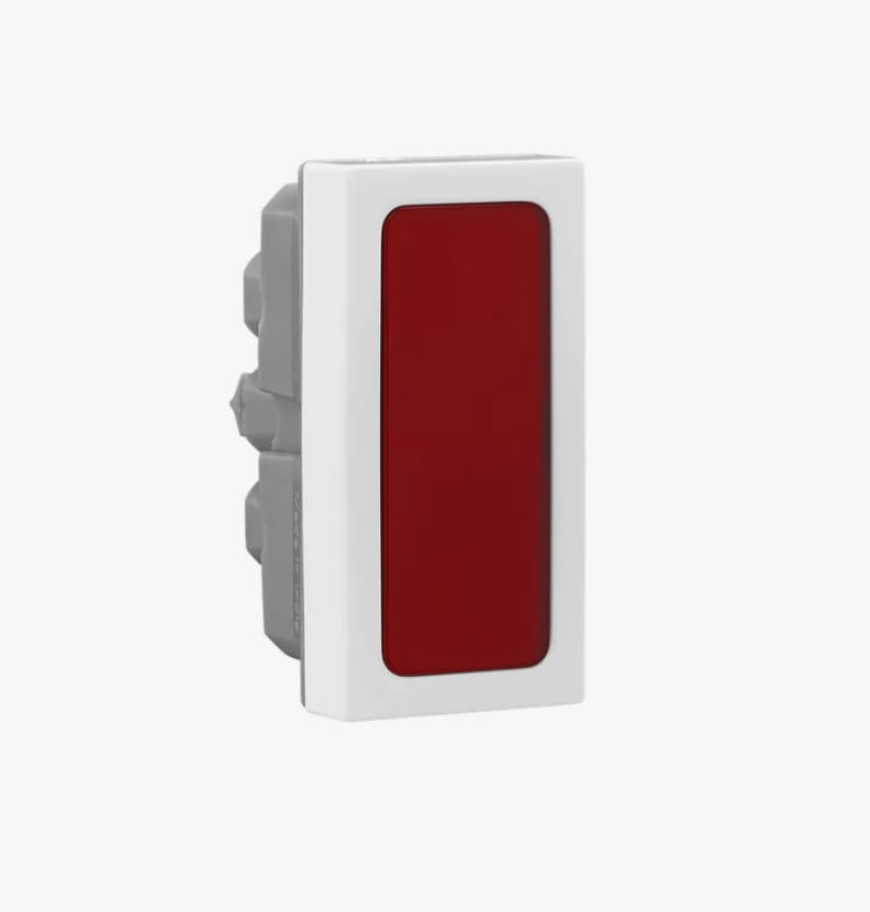 LEGRAND ALLZY GLOSSY WHITE  INDICATOR L MODULAR SWITCH