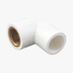 U PVC BRASS ELBOW 90⁰  FLOWKEM